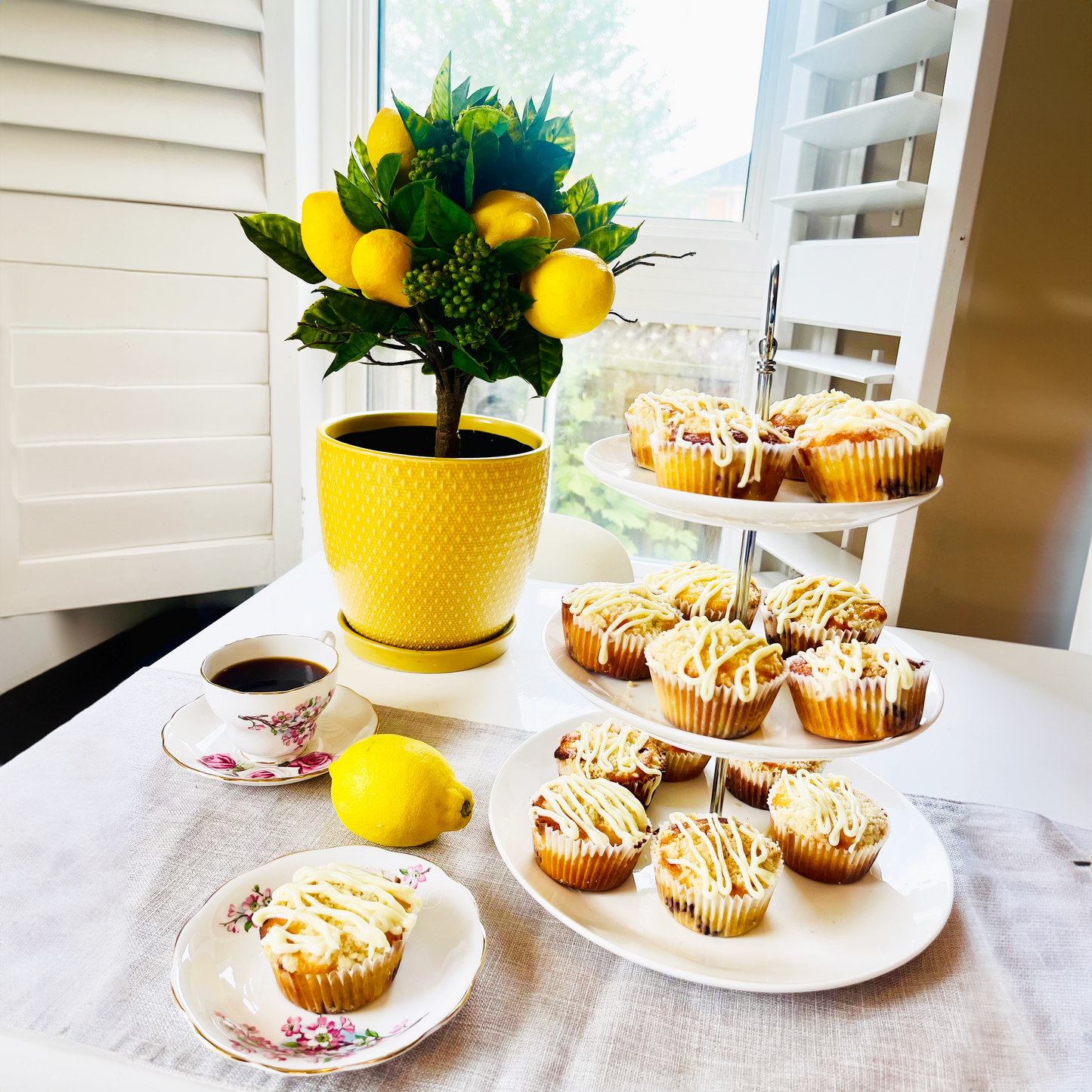 Blueberry Lemon Muffin